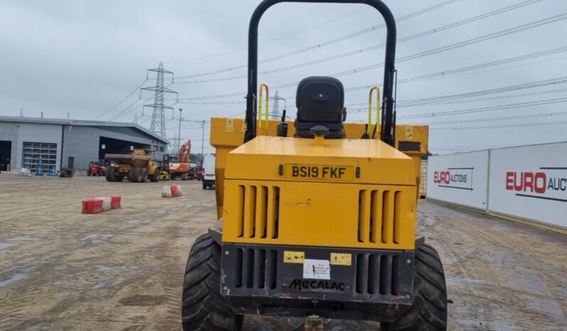 2019 Mecalac TA9 Site Dumpers For Auction: Leeds – 23rd, 24th, 25th, 26th October @ 08:00am full