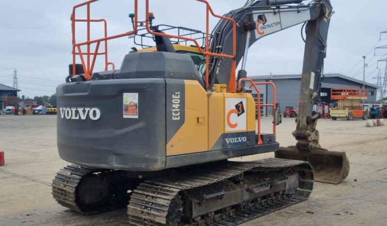 2019 Volvo EC140EL 10 Ton+ Excavators For Auction: Leeds – 23rd, 24th, 25th, 26th October @ 08:00am full