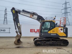 2019 Volvo EC140EL 10 Ton+ Excavators For Auction: Leeds – 23rd, 24th, 25th, 26th October @ 08:00am full