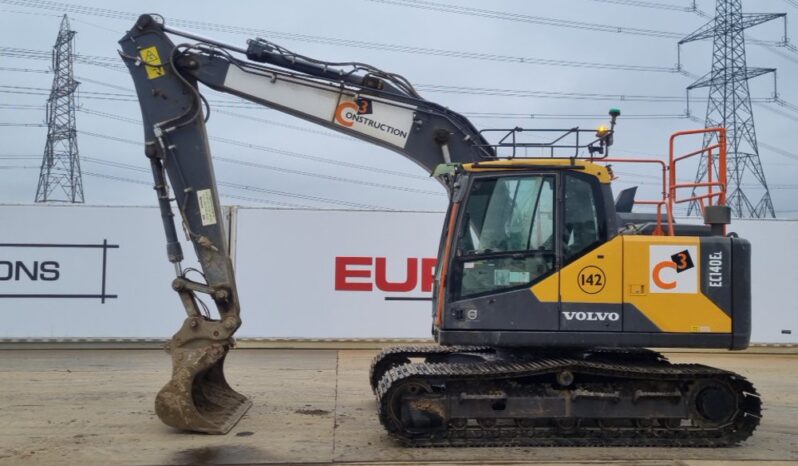 2019 Volvo EC140EL 10 Ton+ Excavators For Auction: Leeds – 23rd, 24th, 25th, 26th October @ 08:00am full