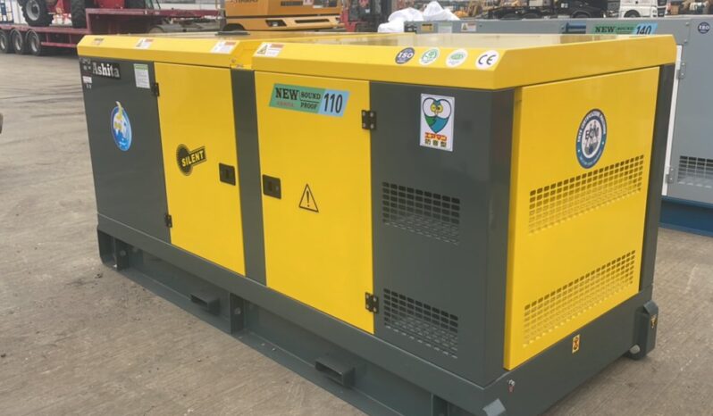 Unused 2024 Ashita Power AG3-110E Generators For Auction: Leeds – 23rd, 24th, 25th, 26th October @ 08:00am full