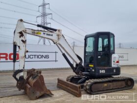 2012 Bobcat E45 Mini Excavators For Auction: Leeds – 23rd, 24th, 25th, 26th October @ 08:00am