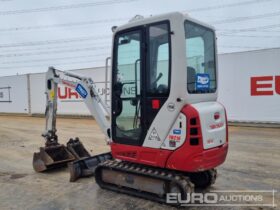 2019 Takeuchi TB216 Mini Excavators For Auction: Leeds – 23rd, 24th, 25th, 26th October @ 08:00am full