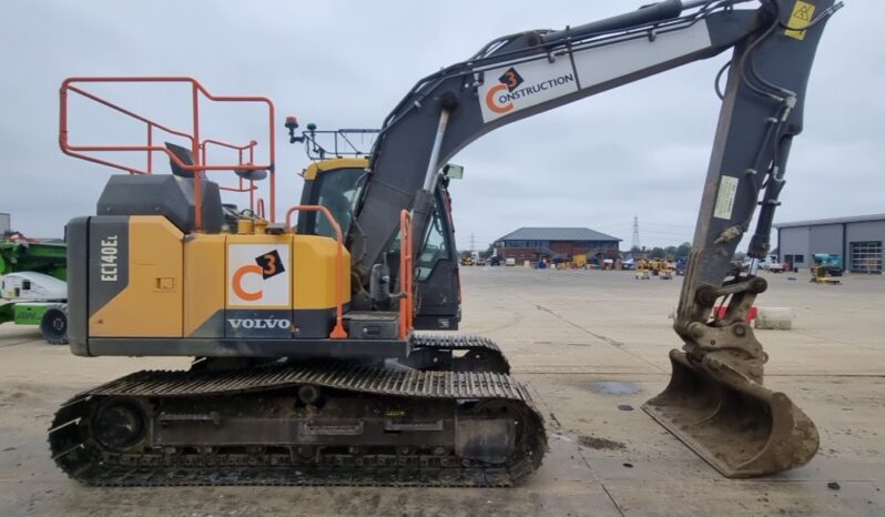 2019 Volvo EC140EL 10 Ton+ Excavators For Auction: Leeds – 23rd, 24th, 25th, 26th October @ 08:00am full