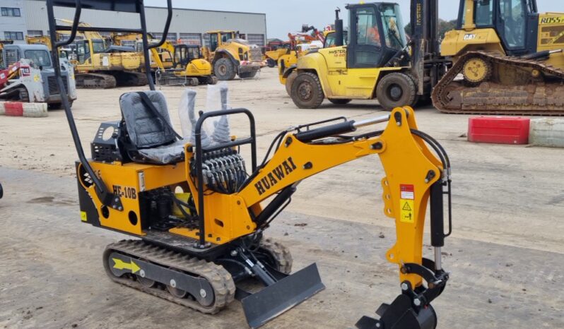 Unused 2024 Huawai HE10-B Mini Excavators For Auction: Leeds – 23rd, 24th, 25th, 26th October @ 08:00am full