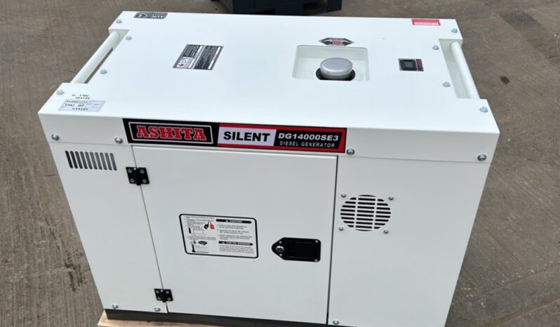 Unused 2024 Ashita Power DG14000SE3 Generators For Auction: Leeds – 23rd, 24th, 25th, 26th October @ 08:00am full