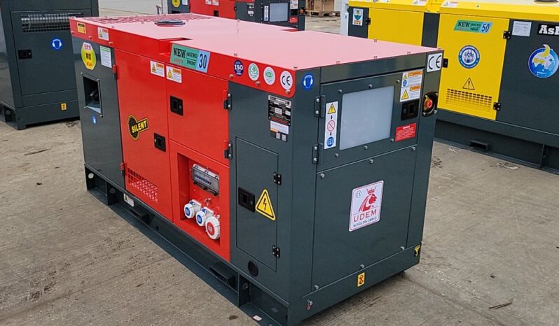 Unused 2024 Ashita Power AG3-30 Generators For Auction: Leeds – 23rd, 24th, 25th, 26th October @ 08:00am full