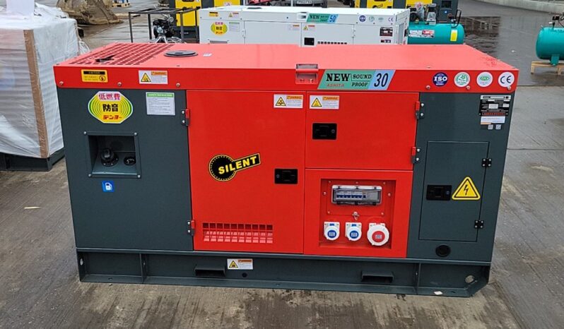 Unused 2024 Ashita Power AG3-30 Generators For Auction: Leeds – 23rd, 24th, 25th, 26th October @ 08:00am full