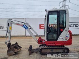 2019 Takeuchi TB216 Mini Excavators For Auction: Leeds – 23rd, 24th, 25th, 26th October @ 08:00am full