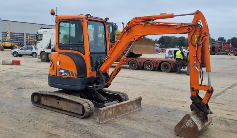 2019 Doosan DX35Z Mini Excavators For Auction: Leeds – 23rd, 24th, 25th, 26th October @ 08:00am full