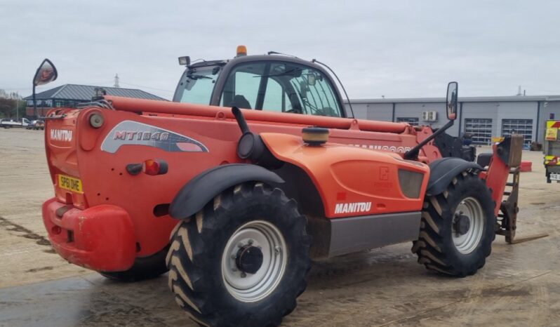 2011 Manitou MT1840 Telehandlers For Auction: Leeds – 23rd, 24th, 25th, 26th October @ 08:00am full