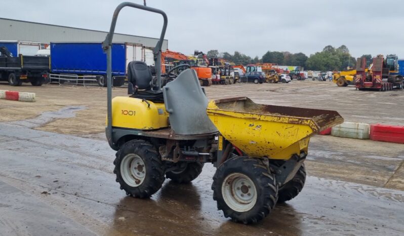 2009 Wacker Neuson 1 Ton Site Dumpers For Auction: Leeds – 23rd, 24th, 25th, 26th October @ 08:00am full