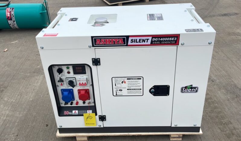 Unused 2024 Ashita Power DG14000SE3 Generators For Auction: Leeds – 23rd, 24th, 25th, 26th October @ 08:00am full