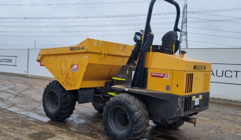 2019 Mecalac TA9 Site Dumpers For Auction: Leeds – 23rd, 24th, 25th, 26th October @ 08:00am full