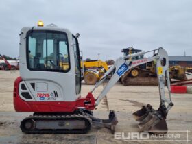 2019 Takeuchi TB216 Mini Excavators For Auction: Leeds – 23rd, 24th, 25th, 26th October @ 08:00am full