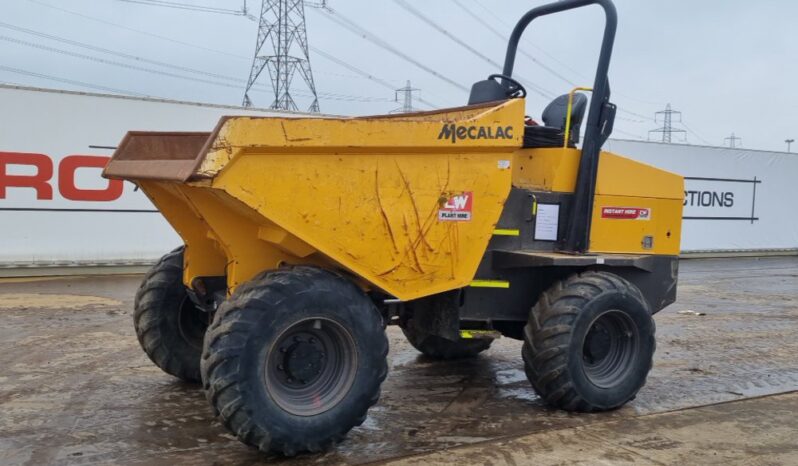 2019 Mecalac TA9 Site Dumpers For Auction: Leeds – 23rd, 24th, 25th, 26th October @ 08:00am