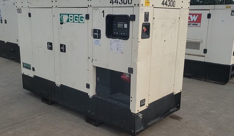 2018 Bruno G100 Generators For Auction: Leeds – 23rd, 24th, 25th, 26th October @ 08:00am full