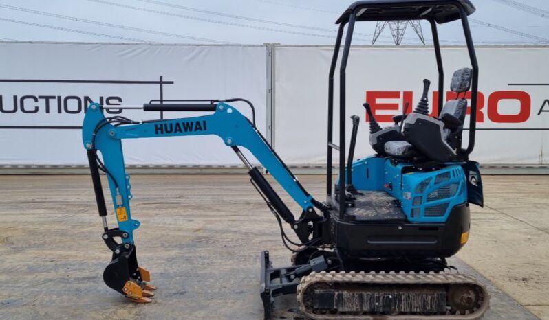 Unused 2024 Huawai HE-18B Mini Excavators For Auction: Leeds – 23rd, 24th, 25th, 26th October @ 08:00am full