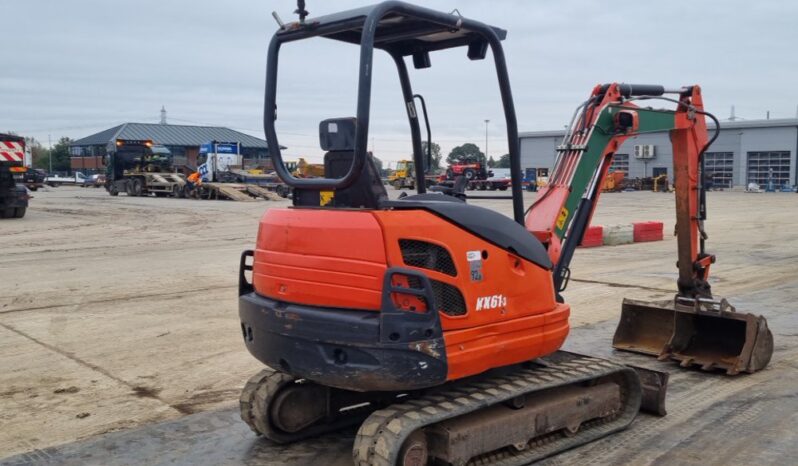 2013 Kubota KX61-3 Mini Excavators For Auction: Leeds – 23rd, 24th, 25th, 26th October @ 08:00am full