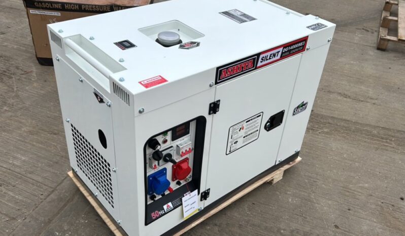 Unused 2024 Ashita Power DG14000SE3 Generators For Auction: Leeds – 23rd, 24th, 25th, 26th October @ 08:00am full