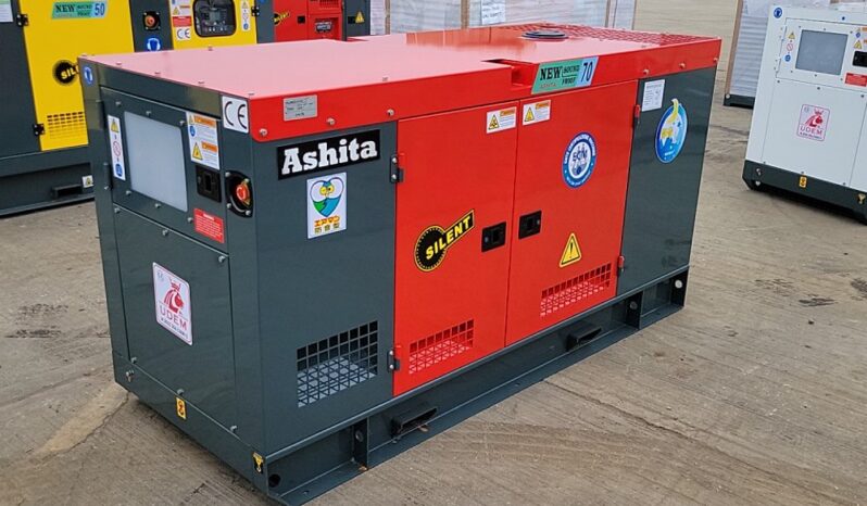 Unused 2024 Ashita Power AG3-70 Generators For Auction: Leeds – 23rd, 24th, 25th, 26th October @ 08:00am