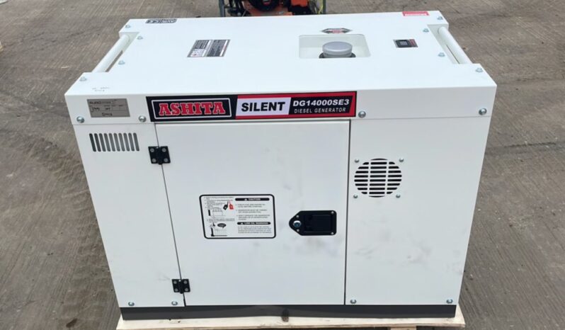 Unused 2024 Ashita Power DG14000SE3 Generators For Auction: Leeds – 23rd, 24th, 25th, 26th October @ 08:00am full