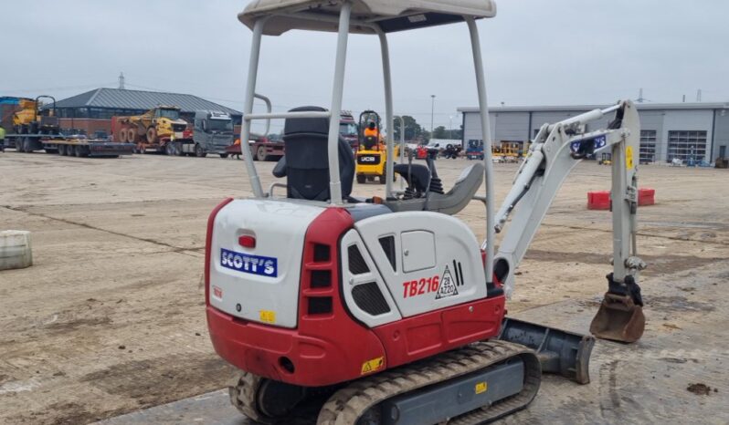 2020 Takeuchi TB216 Mini Excavators For Auction: Leeds – 23rd, 24th, 25th, 26th October @ 08:00am full