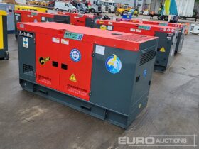 Unused 2024 Ashita Power AG3-30 Generators For Auction: Leeds – 23rd, 24th, 25th, 26th October @ 08:00am full