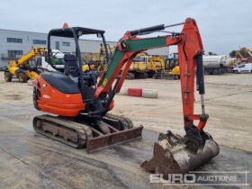 2013 Kubota KX61-3 Mini Excavators For Auction: Leeds – 23rd, 24th, 25th, 26th October @ 08:00am full