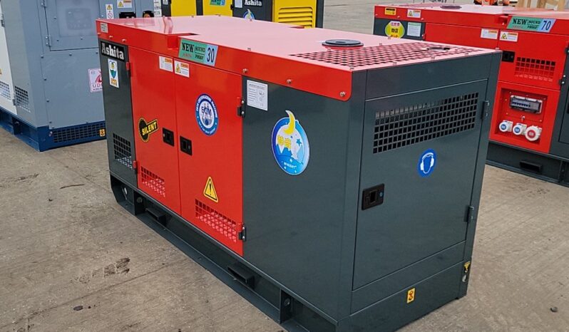 Unused 2024 Ashita Power AG3-30 Generators For Auction: Leeds – 23rd, 24th, 25th, 26th October @ 08:00am full