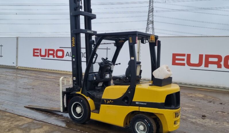 2015 Yale GDP35VX Forklifts For Auction: Leeds – 23rd, 24th, 25th, 26th October @ 08:00am full