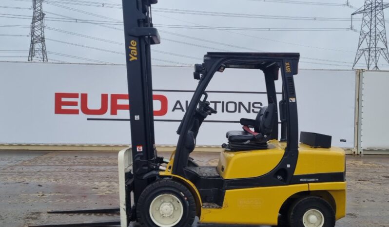 2014 Yale GDP35VX Forklifts For Auction: Leeds – 23rd, 24th, 25th, 26th October @ 08:00am full