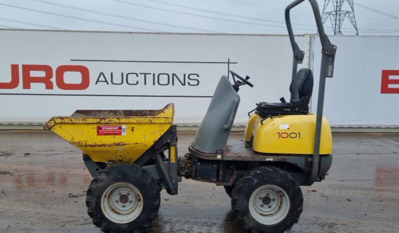 2009 Wacker Neuson 1 Ton Site Dumpers For Auction: Leeds – 23rd, 24th, 25th, 26th October @ 08:00am full