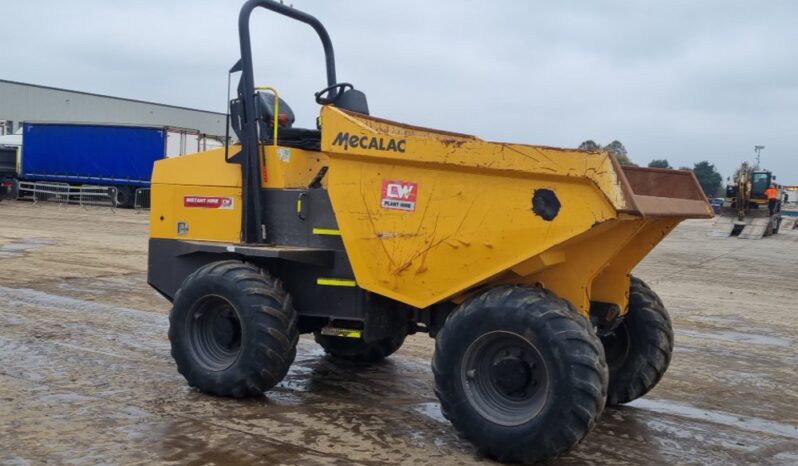 2019 Mecalac TA9 Site Dumpers For Auction: Leeds – 23rd, 24th, 25th, 26th October @ 08:00am full