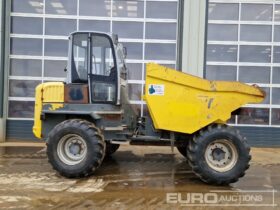 2015 Wacker Neuson DW90 Site Dumpers For Auction: Leeds – 23rd, 24th, 25th, 26th October @ 08:00am full