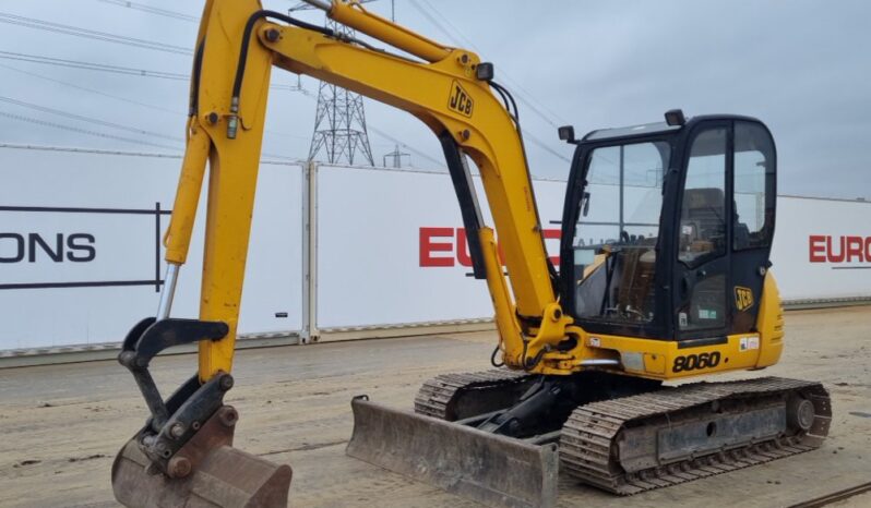 JCB 8060 6 Ton+ Excavators For Auction: Leeds – 23rd, 24th, 25th, 26th October @ 08:00am