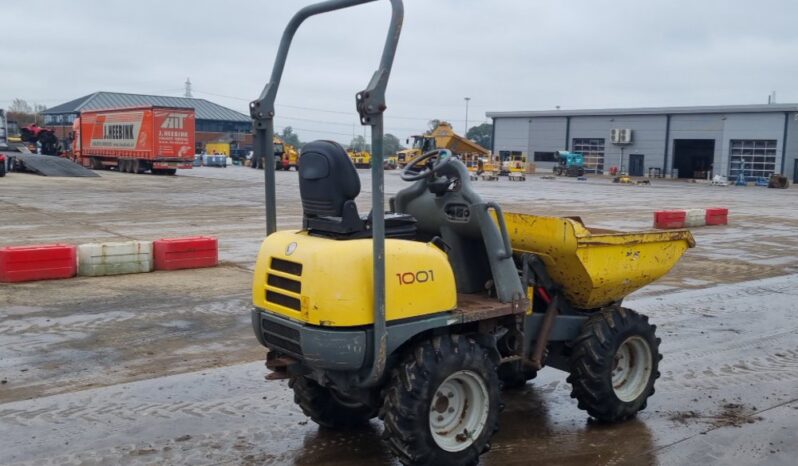 2009 Wacker Neuson 1 Ton Site Dumpers For Auction: Leeds – 23rd, 24th, 25th, 26th October @ 08:00am full