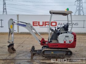 2020 Takeuchi TB216 Mini Excavators For Auction: Leeds – 23rd, 24th, 25th, 26th October @ 08:00am full