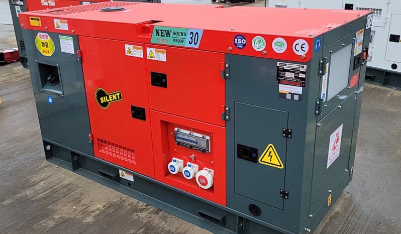 Unused 2024 Ashita Power AG3-30 Generators For Auction: Leeds – 23rd, 24th, 25th, 26th October @ 08:00am full