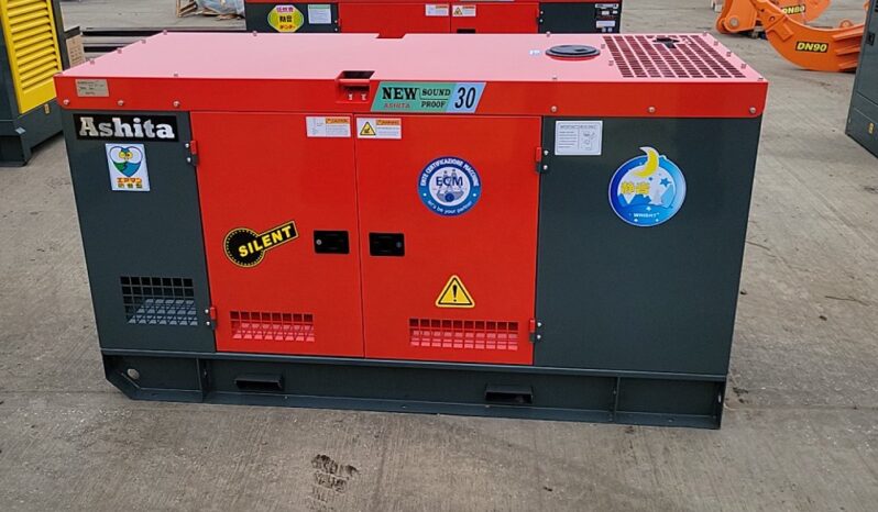 Unused 2024 Ashita Power AG3-30 Generators For Auction: Leeds – 23rd, 24th, 25th, 26th October @ 08:00am full