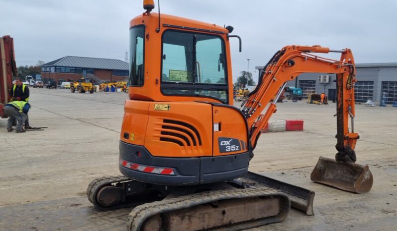 2019 Doosan DX35Z Mini Excavators For Auction: Leeds – 23rd, 24th, 25th, 26th October @ 08:00am full