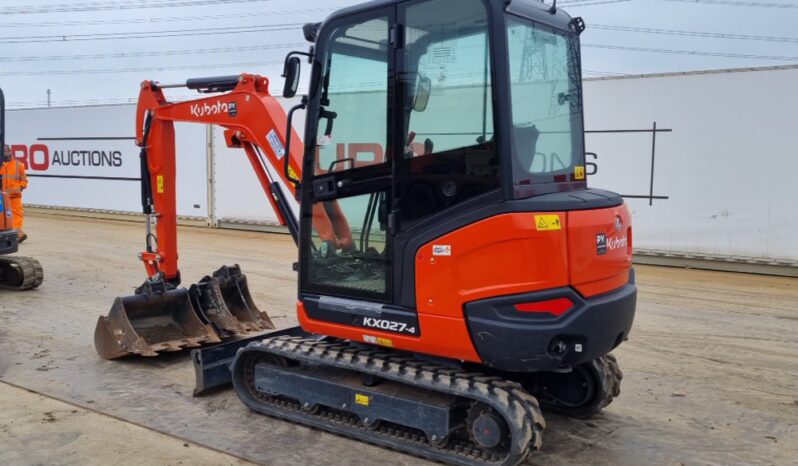 2024 Kubota KX027-4 Mini Excavators For Auction: Leeds – 23rd, 24th, 25th, 26th October @ 08:00am full