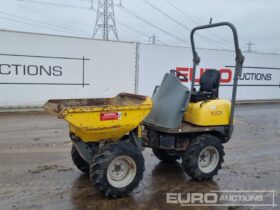 2009 Wacker Neuson 1 Ton Site Dumpers For Auction: Leeds – 23rd, 24th, 25th, 26th October @ 08:00am