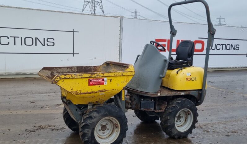 2009 Wacker Neuson 1 Ton Site Dumpers For Auction: Leeds – 23rd, 24th, 25th, 26th October @ 08:00am