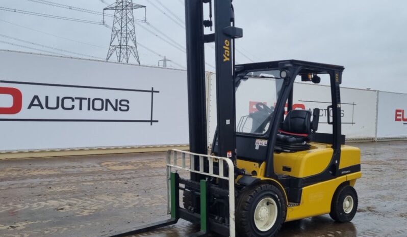 2014 Yale GDP35VX Forklifts For Auction: Leeds – 23rd, 24th, 25th, 26th October @ 08:00am