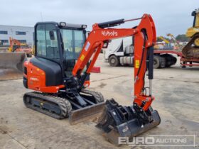 2024 Kubota KX027-4 Mini Excavators For Auction: Leeds – 23rd, 24th, 25th, 26th October @ 08:00am full