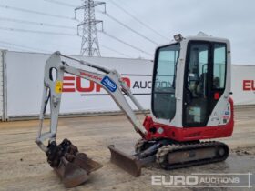 2019 Takeuchi TB216 Mini Excavators For Auction: Leeds – 23rd, 24th, 25th, 26th October @ 08:00am