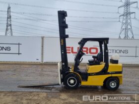 2015 Yale GDP35VX Forklifts For Auction: Leeds – 23rd, 24th, 25th, 26th October @ 08:00am full