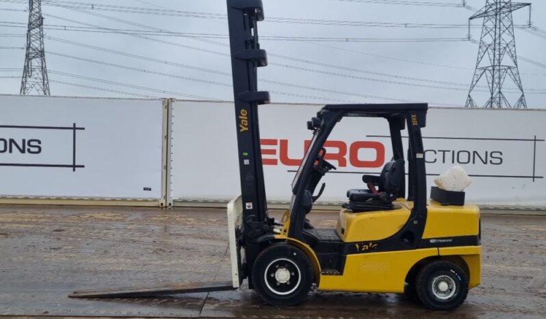 2015 Yale GDP35VX Forklifts For Auction: Leeds – 23rd, 24th, 25th, 26th October @ 08:00am full