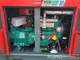 Unused 2024 Ashita Power AG3-30 Generators For Auction: Leeds – 23rd, 24th, 25th, 26th October @ 08:00am full